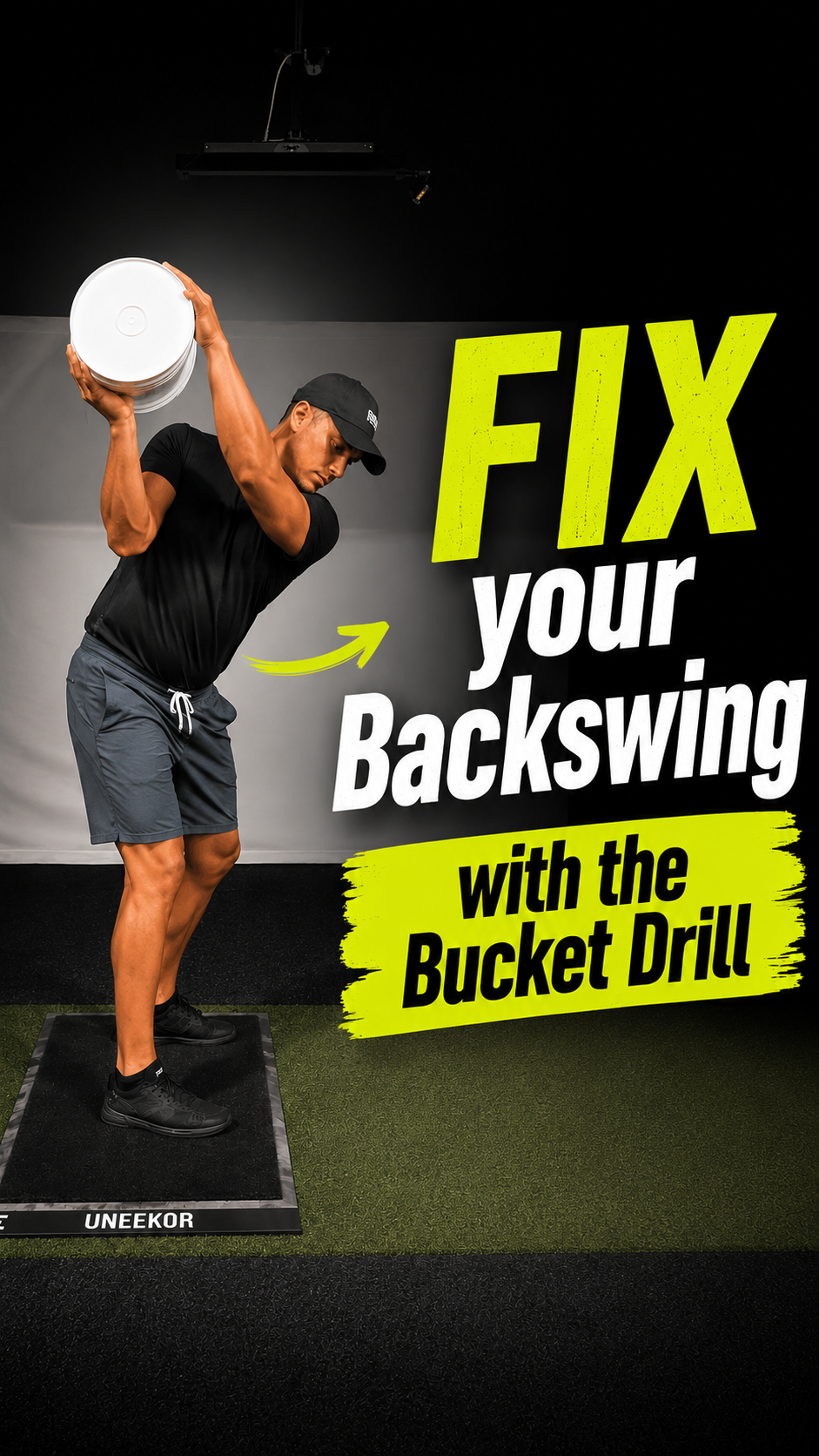 Fix Your Backswing With The Bucket Drill